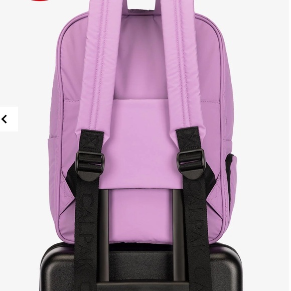 Calpak Backpack Luka 15 in Laptop Backpack Puffer Lilac Lavender Purple Bookbag main image 15
